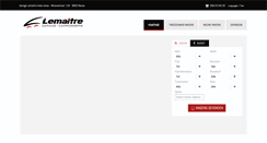 Desktop Screenshot of lemaitre-ronse.be